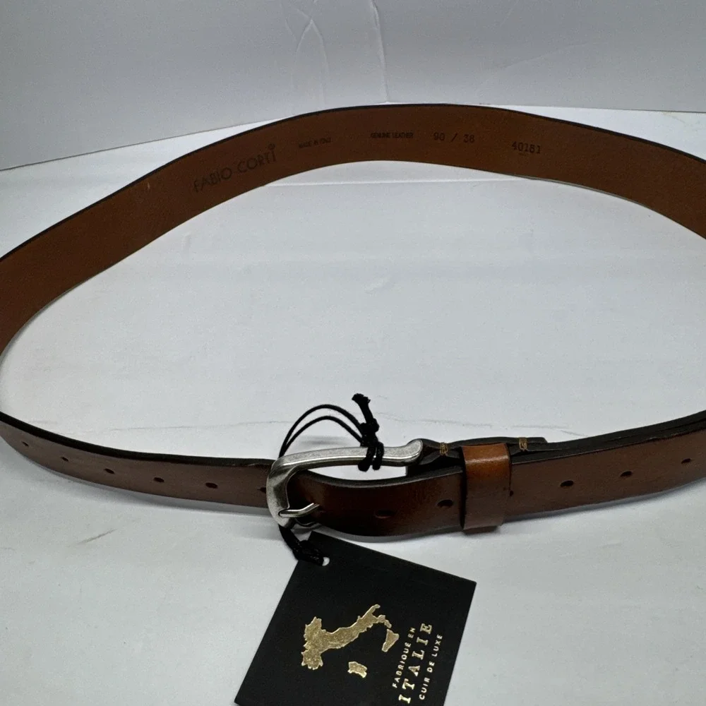 Made In Italy Luxury Leather Belt